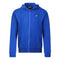 Ea7 Metal Chest Logo Blue Zip Up Hoodie 3HPM82 1570